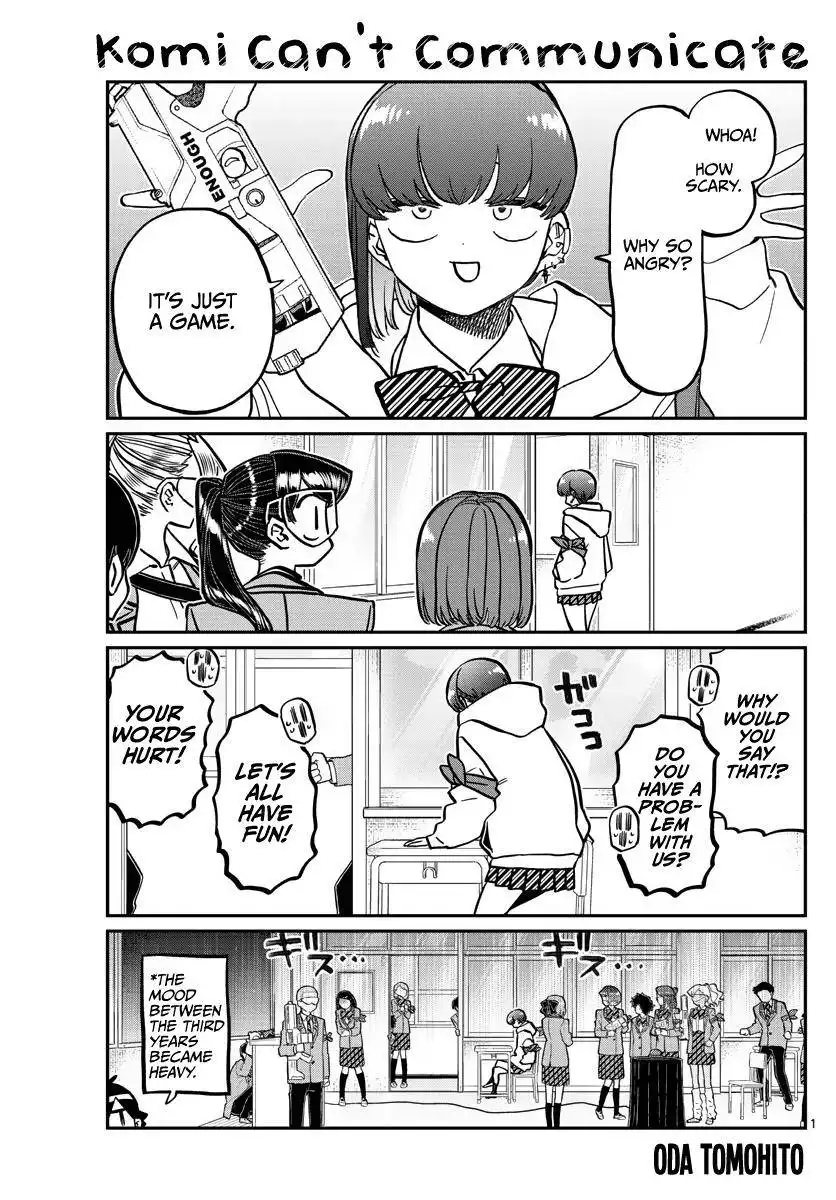 Komi-san wa Komyushou Desu Chapter 331 1